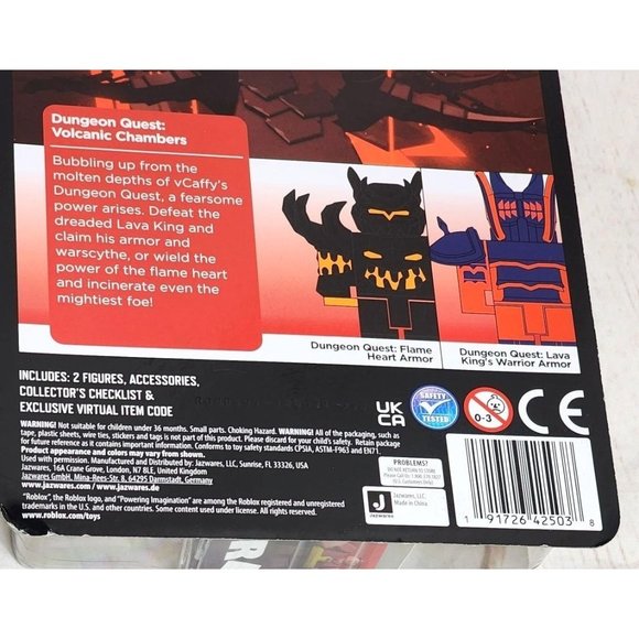 Roblox Dungeon Quest Volcanic Chambers 2 Figures & Accessories Set Exclusive - Picture 5 of 15